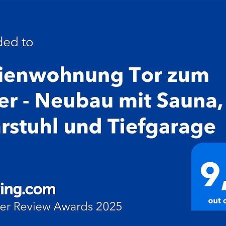 Ferienwohnung Tor Zum Meer - Neubau Mit Sauna, Fahrstuhl Und Tiefgarage Ostseebad Kühlungsborn المظهر الخارجي الصورة