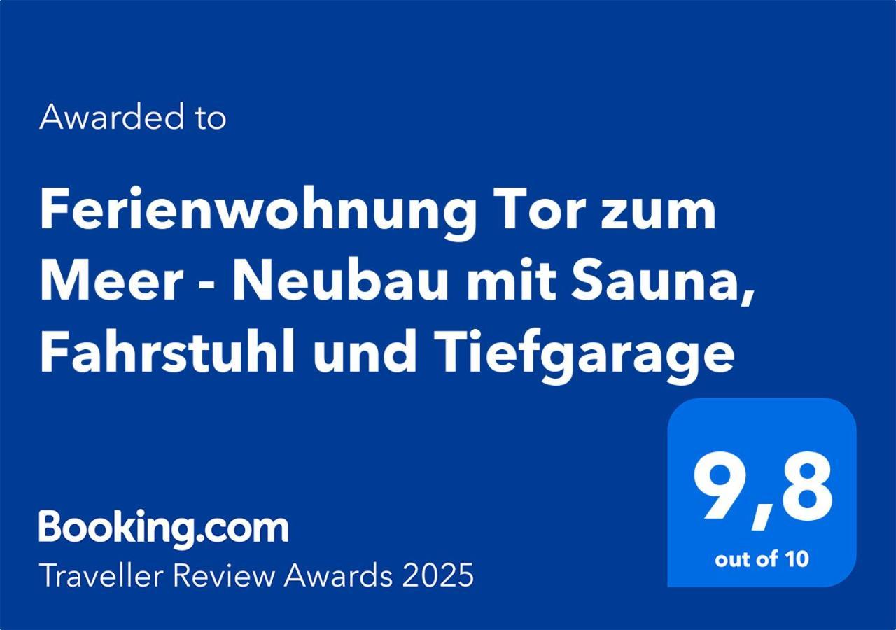 Ferienwohnung Tor Zum Meer - Neubau Mit Sauna, Fahrstuhl Und Tiefgarage Ostseebad Kühlungsborn المظهر الخارجي الصورة